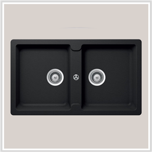 CHẬU ĐÁ GALBA HS-GD8650 – MÀU ĐEN 570.36.300